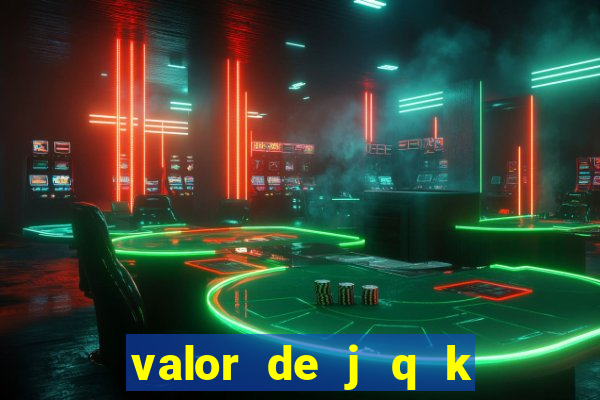 valor de j q k en blackjack